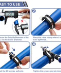 Installation guide for 112 Piece Cable Clamps Kit Stainless Steel 304 Rubber Cushioned Assortment For Hoses Tubes Automotive Fuel Line And Wiring Ten Sizes From One Quarter Inch To One And Three Quarters Inch Anti Rust Waterproof Oil Proof Salt Resistant.