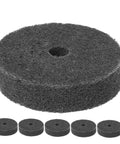 Get These 6 Pc Nylon Buffing Wheels For Metalwork And Car Detailing Plus Furniture Stone Finishing Tasks With 75mm Size And 10mm Hole That Are Super Tight Grip Perfect For Your Grinder Machine Needs, grey nylon wheel with hole.