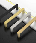 10 Pack 5 Inch Matte Black Cabinet Handles 128mm For Kitchen Cupboards And Drawers Cabinet Pulls in assorted finishes
