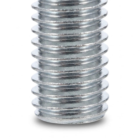 Close-up of threaded metal screw from 40 Piece Adjustable Furniture Feet With M6 Thread 18mm Diameter Leveling Screws For Desk And Tables