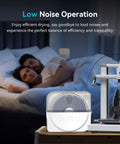 Filament Dryer Enclosure With Built-In Circulation Fan For 3D Printer Filament 1.75 2.85 3.00 mm S1 Plus White in bedroom scene