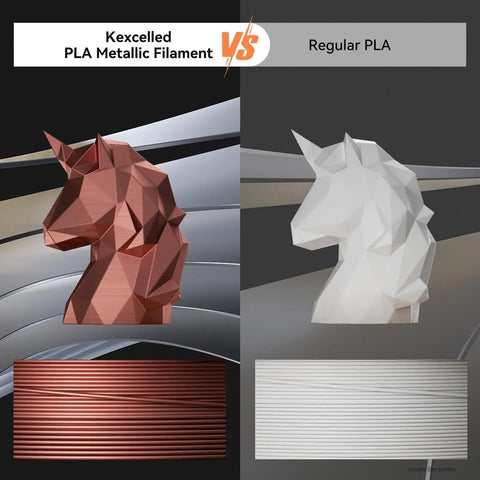 Fresh Dark Rose Gold Metallic PLA Filament 1.75mm For 3D Printers With A Silky Glossy Shine And Next Level Dimensional Accuracy One Kilogram Reusable Spool Built For Cosplay Or Holiday Creations