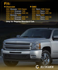 Silverado 2007 model shown; fitment chart for Fast Install Fuel Line Kit For 2004 2010 Silverado And Sierra 1500 2500 3500.