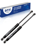 Heavy Duty Trunk Lift Support Struts Pair For Infiniti M30 1991 Through 1992 Coupe Convertible Gas Shock Dampers in black.