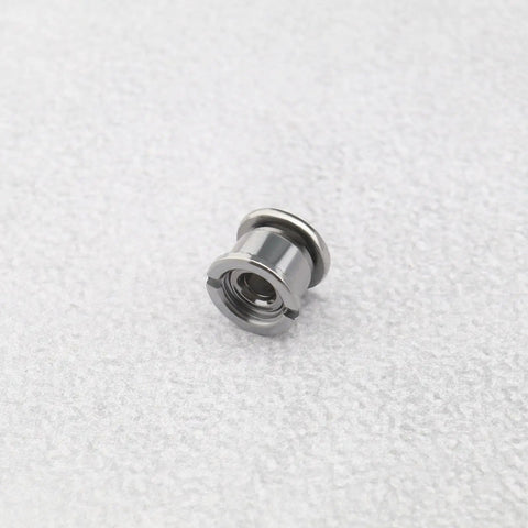 Close-up of a single carbon steel chainring bolt from the 10 Piece Bicycle Chainring Screws And Crank Bolts Kit for Mountain Road and Folding Bikes.
