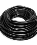 One Inch Black High Temp Reinforced Silicone Heater Hose Roll Coolant Line Built Tough for Hot Rods, 100 FT coil.