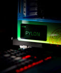 Beefy 450 Watt Computer Power Supply With 80 Plus Bronze Efficiency And Quiet 120mm Fluid Dynamic Fan For Silent Gaming Rigs and Rock Solid Daily Performance Under Heavy Loads visible inside a PC case.