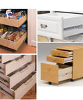 22 Inch Rear Or Side Mount Drawer Slides With Brackets And Screws Soft Close Ball Bearing Cabinet Drawer Runners in various cabinets