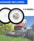 Set Of 2 Heavy Duty 8 Inch Rear Drive Wheel Assemblies With Metal Gear For 22 Inch Toro Recycler Lawn Mowers Fits Models 20332