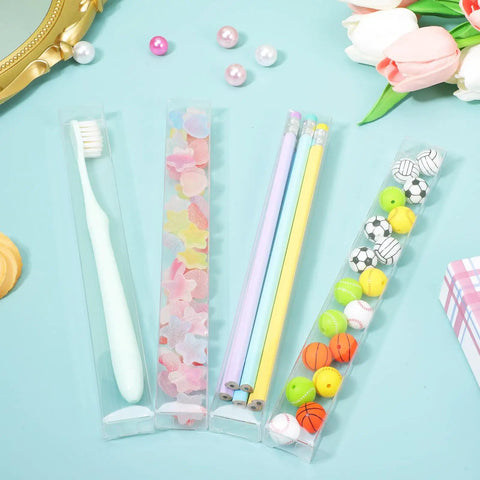 Totally Awesome Transparent Candy Favor Boxes Perfect For Throwing Epic Parties And Weddings Pack Of 45 Sturdy Little Containers