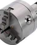 4 Inch Self Centering 3 Jaw Lathe Chuck With 5C Mounting Heavy Duty Includes Solid Inner And Outer Jaws Quench Hardened
