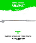 Torque Boost Wrench Extender Tool For Tight Spaces Universal Wrench Extension in rust-resistant steel shown on white background