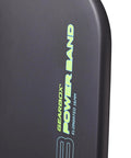 Close-up of G3 Powerband Pickleball Paddle With 16mm Core, Carbon Fiber Face, UniFrame Molded Design showcasing branding