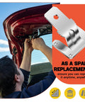 6 Pack Rear Window Defroster Replacement Tabs For Back Glass Defogger Repair Kit installation on car rear window