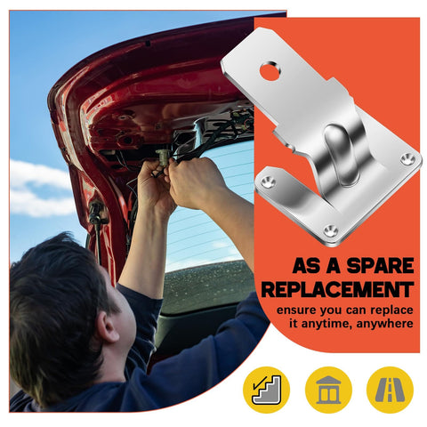 6 Pack Rear Window Defroster Replacement Tabs For Back Glass Defogger Repair Kit installation on car rear window