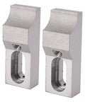 Low Profile Side Clamp Vises Hardened S136H Mold Steel Toe Clamps With Heavy Duty M8 Grip For CNC Milling Workholding.
