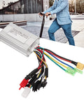 24V To 48V 17A Brushless DC Motor Controller for e-bikes with aluminum alloy body and wiring connectors