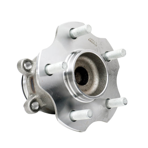 Beefed-Up Rear Wheel Bearing Hub Assembly For 2014 2019 Nissan Rogue And 2017 2019 Nissan Rogue Sport FWD Replacement, 5 Lug, close-up view