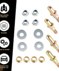 Door Hinge Pin And Bushing Kit Waterproof Metal Door Repair Kit Replacement Pins For 1999 Up GMC Sierra Silverado Chevrolet