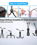 Installation steps for Portable Outdoor Misting System With 9L Water Bucket, Built-In 10000mAh Battery And PCS Pump.