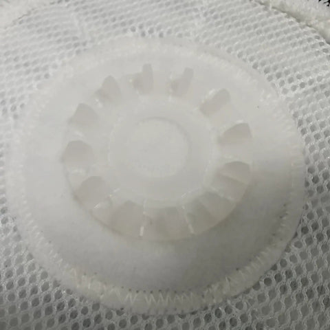 Close-up of Replacement Steam Mop Pads For Shark S7000AMZ S7001 showing microfiber texture and attachment ring.