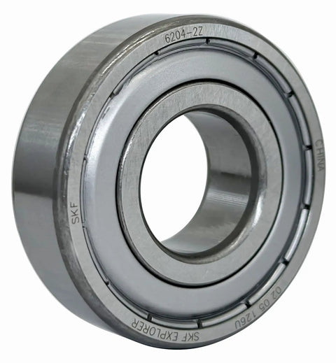 6204-2Z Ball Bearings 20x47x14 mm Deep Groove With Double Metal Shield Pre Greased Premium GJN Grease Low Noise High Speed