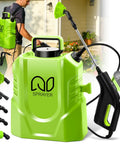 Cordless Backpack Sprayer 3 Gallon With Digital Display And Adjustable Pressures Electric Pump Sprayer With Two Point Battery