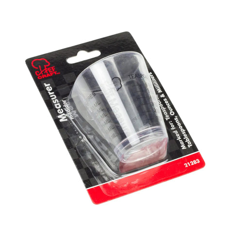 Clear Plastic Shot Glass Measurer 1 Ounce Teaspoon Tablespoon Mini Measuring Cup For Cocktails And Baking A Go To Tool For Measuring Drinks And Recipes Easy To Read Top Rack Dishwasher Safe Durable Kitchen Must Have, packaged front view