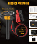 Straight Up Accurate Coolant Boiling Point Tester With Bright Oled Display For Quick 30 Second Garage Checks To Nail Down Antifreeze Health In Any Car Cooling System Auto Shop Grade Diagnostics With Fast Readouts, featuring cables and detailed packaging.
