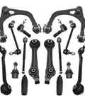 Top Grade Front Side Suspension Kit For Chrysler 300 Dodge Challenger Charger 2011-2017, Premium Heavy Duty Upper Lower Balls Bushings To Keep Your Ride Smooth And Safe On The Streets, front suspension parts