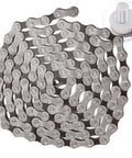 Durable 6/7/8 Speed Bicycle Chain 1/2 Inch By 3/32 Inch, 116 Links, coiled with pin-style for BMX and mountain bikes