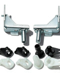Refrigerator Door Hinge Kit Replacement For Left And Right Doors Includes Hinges Closers And Hinge Bearings Ultra Durable Quiet Operation