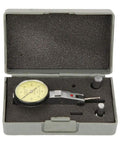 High Precision Dial Indicator With 0 To 0.8mm Range And 0.01mm Resolution Aluminum Pro Grade Gauge Featuring Dovetail Clamp And Storage Case