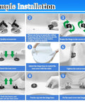 Installation guide for Elongated Toilet Seat Slow Close White Built To Last Heavy Duty With Non Slip Bumpers Easy To Install