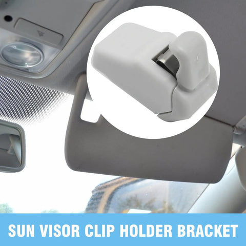 Sun Visor Clip Bracket Replacement For Jeep Renegade 2015 2016 2017 2018 VW09MS7AA 735602438 Durable Plastic Support Clip