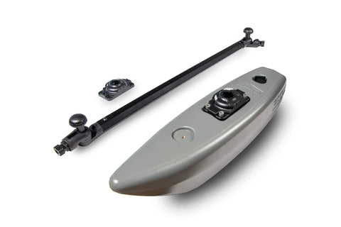 Dual Outriggers Standncast Gen II for small boats and canoes with 30 inch adjustable arms and Railblaza StarPort HD mount