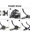 Installation steps for Clip On Aero Bar For Road And Mountain Bikes Aluminum Alloy TT Handlebar Armrest With Grip Friendly Grips.