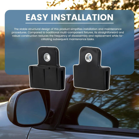 Easy Install Car Window Glass Channel Retainer Clips One Piece Lifter Bracket Slot Fix For Most Cars Quick DIY Replacement