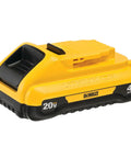20V Max 4Ah Lithium Ion Battery 2 Pack DCB240-2 with extended runtime, yellow casing, compatible with 20V MAX tools and chargers.