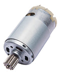 2 Pack RS12V390 12V High Speed Electric Motors for Kids Ride On Cars Replacement Drive Engines shown from side