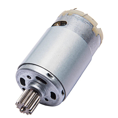 2 Pack RS12V390 12V High Speed Electric Motors for Kids Ride On Cars Replacement Drive Engines shown from side
