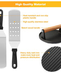 Ultimate 29 Piece Griddle Accessories Kit For Blackstone And Camp Chef with spatulas and cast iron burger press