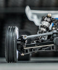 Close-up of Aluminum Front Suspension Arms Upgrade For Losi Micro B And Micro T Buggy CNC Machined Lightweight Durable Aluminum