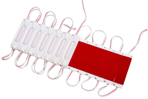 Storefront Window LED Light COB With UL Power Supply Brightest Upgrade Brighter Than 5050 5630 5730 2835, 30Ft White Cuttable