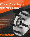 Front Wheel Hub And Bearing Assembly For Dodge Ram 1500 2002 2003 2004 2005 2006 2007 2008 Five-Lug Non-ABS