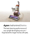 Ball Animal 3 Extra Upright Vacuum With Pet Tools And Tangle Free Turbine Groom Tool Stair Tool And Tool Holder display