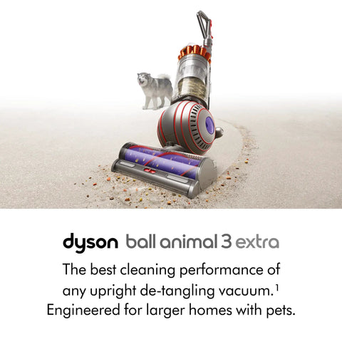 Ball Animal 3 Extra Upright Vacuum With Pet Tools And Tangle Free Turbine Groom Tool Stair Tool And Tool Holder display