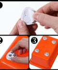 Step-by-step process of attaching Eight Pack Heavy Duty Appliance Sliders With Super Grip Adhesive Tape For Kitchen Countertops Coffee Maker Blender Oven Glide Smooth As Butter Zero Hassle Setup White.