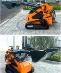 All Terrain Rubber Tracked Skid Steer Loader With Heavy Duty Build And High Flow Hydraulics for Farm Work, Jobsite Ready