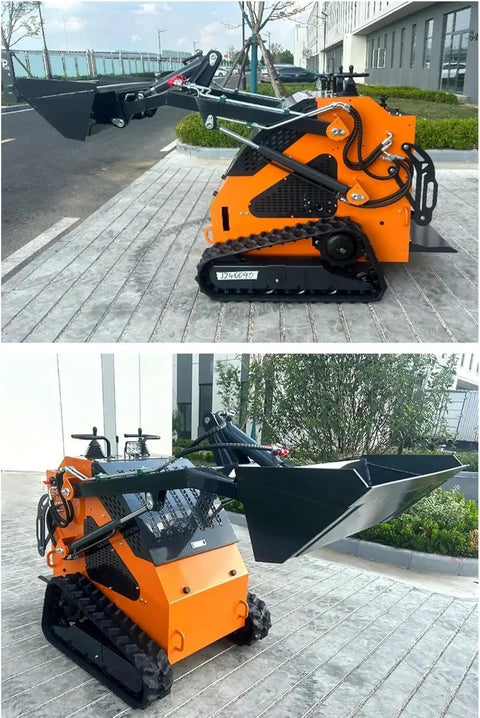 All Terrain Rubber Tracked Skid Steer Loader With Heavy Duty Build And High Flow Hydraulics for Farm Work, Jobsite Ready